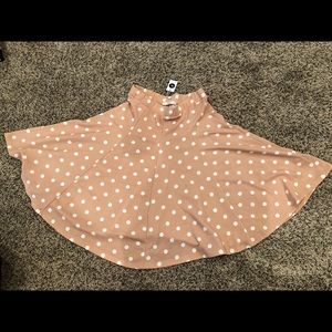 Le Lis polka dot skirt - size S